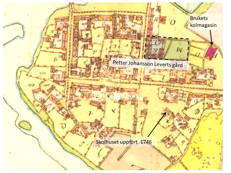 Karta Bostadsområde 1766