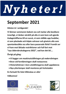 Löpsedel 210915